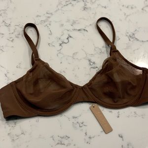 SKIMS Mesh Underwire Bra - JASPER - 36C